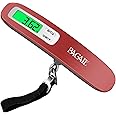BAGAIL Digital Luggage Scale, 110lbs Hanging Baggage Scale with Backlit LCD Display, Portable Suitcase Weighing Scale, Travel Luggage Weight Scale with Hook, Strong Straps for Travelers