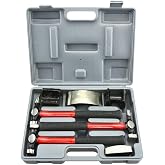 Neiko 20709A Heavy Duty Auto Body Hammer and Dolly Kit, 7 Piece