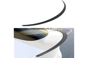 Vocpy Aileron de performance pour Tesla Model Y - Aileron de coffre et rebord arrière - Finition noire mate - Accessoires pou