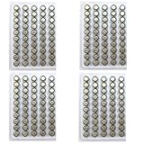 TrendBox (200Batteries) AG13 Alkaline 1.5V Button Cell Battery Single Use LR44 A76 G13R S76E MS76H MS76 Watch Toys Remotes Cameras