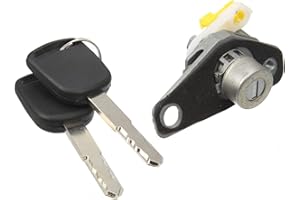 Edinstry Car 1 Set Trunk Lid Lock Cylinder Set Kit with 2 Keys for Honda Civic 2006-2011 74861-SNA-A01