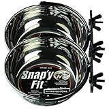MidWest Homes for Pets Snap'y Fit Food Bowl / Pet Bowl, 20 oz. for Dogs, Cats & Small Animals (2 Pack)