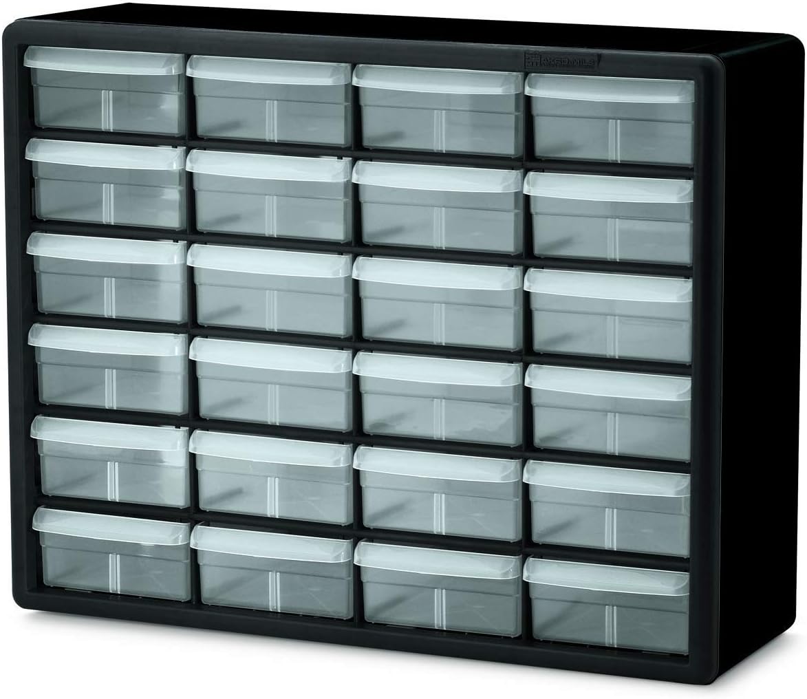 Amazon Com Akro Mils 10124 24 Drawer Plastic Parts Storage