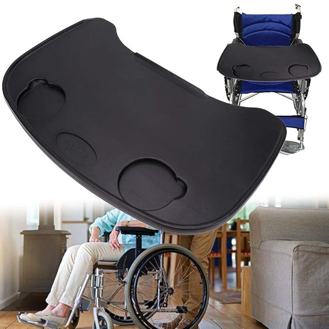 Wheelchair Tray,Wheelchair Lap Universal Trays Desk Fit for Manual