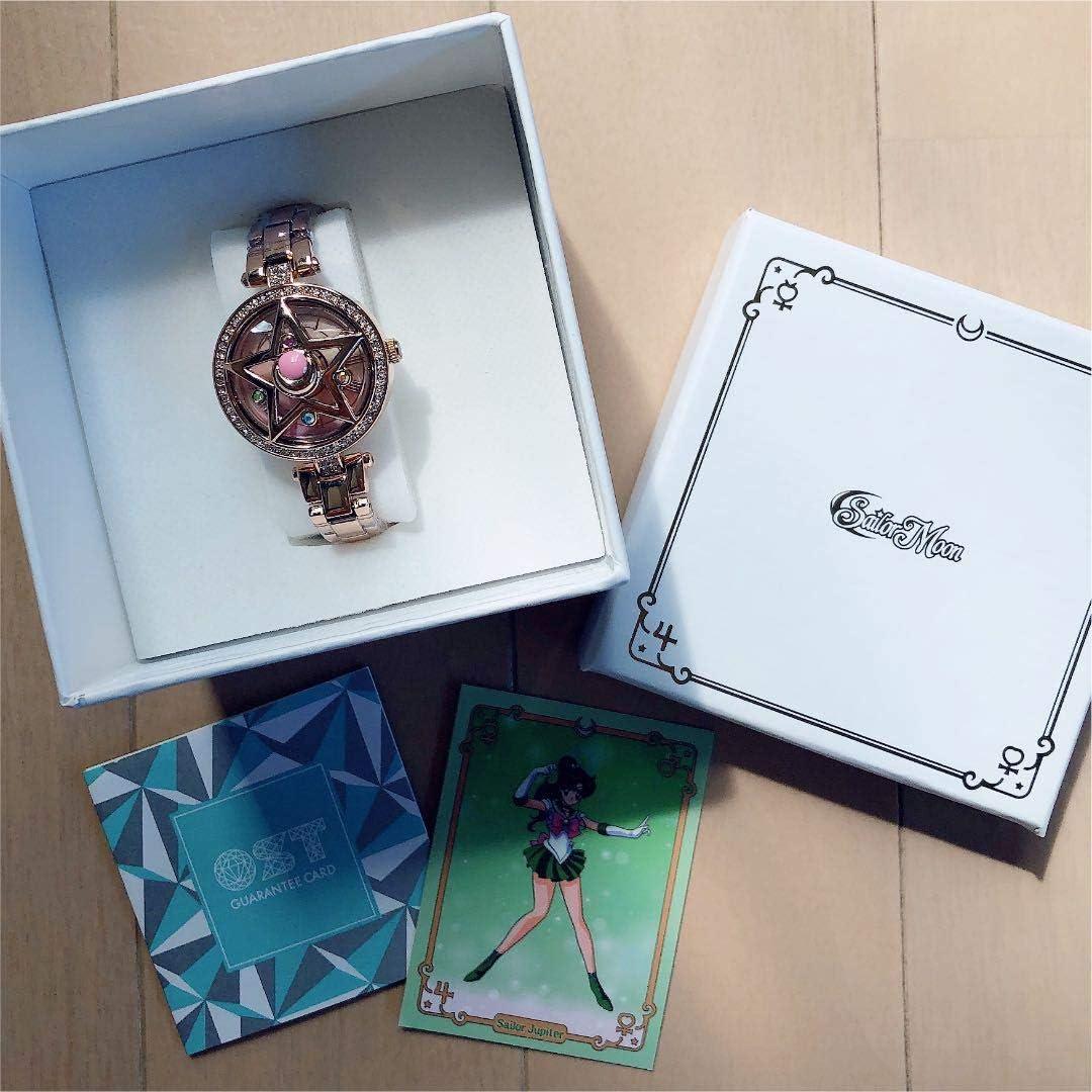 Amazon Co Jp 腕時計 セーラームーン クリスタルスターコンパクト 韓国ウォッチ ホビー