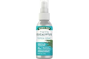 Nature's Truth Eucalyptus Mist Spray 2.4 fl oz | Pure Essential Oil for Aromatherapy