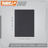 Fandeli Waterproof Sandpaper 25pk 2000 Grit Wet Dry Car Wood Metal Sanding view 3