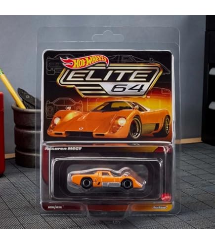 Hot Wheels Elite 64 1967 Ferrari 330 P4 – 1:64 Scale Premium Die