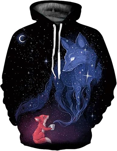 fox animal hoodie