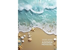 Agenda Mensuel 2025-2027: 3 ans Du 1 janvier 2025 jusqu'a le 31 Décember 2027