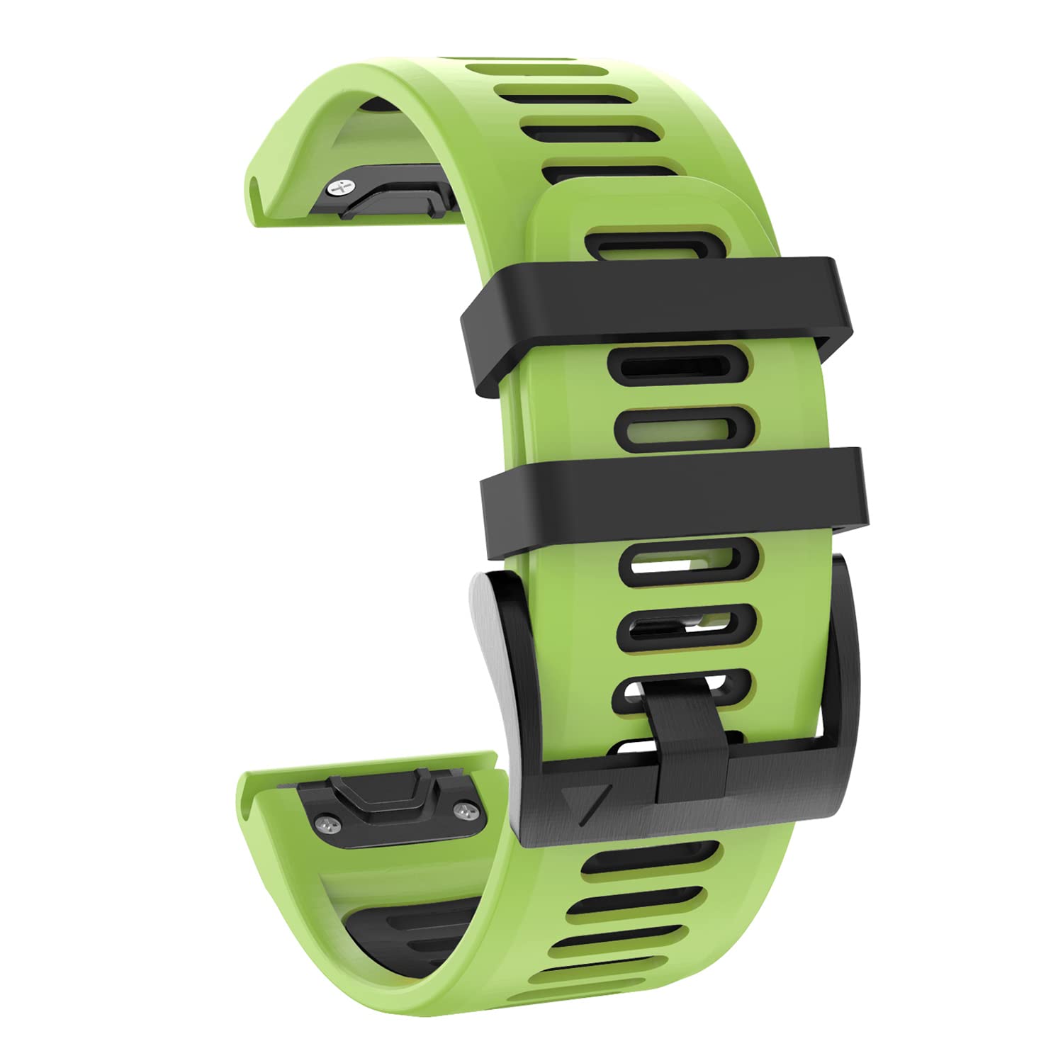 OVERSTEP for Garmin Fenix 6 Strap，22mm Width Soft Silicone Replacement Band Watch Strap for Fenix 6/Fenix 6 Pro/Fenix 7/Fenix 5/Fenix 5 Plus/Forerunner 935/Forerunner945/Approach S60/Quatix 5