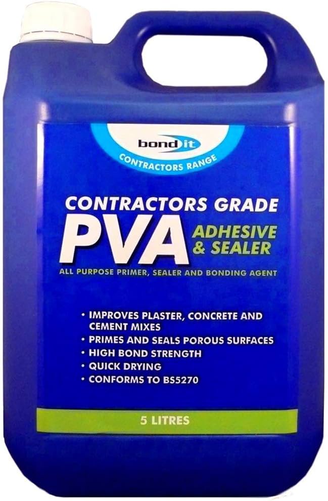 Bond It 5 Litre PVA Primer Adhesive Sealer Bonding Agent Contractor Grade