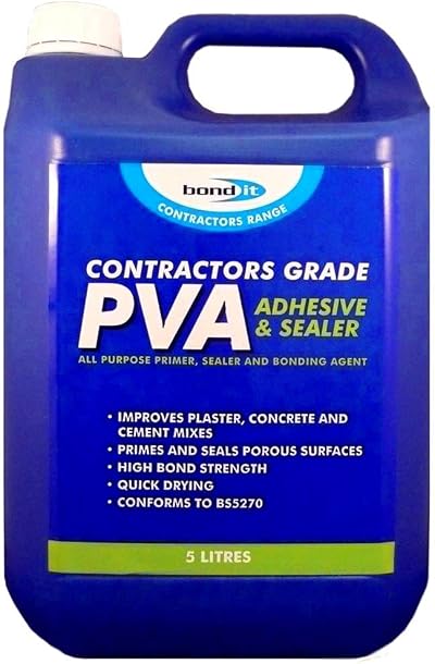 Bond It 5 Litre PVA Primer Adhesive Sealer Bonding Agent Contractor Grade