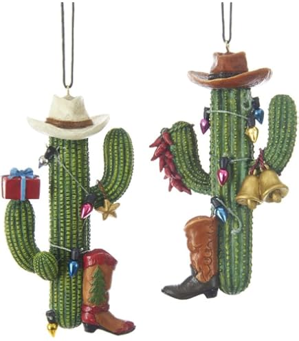 Old World Christmas Ornament – Südwestlicher Steer Skull, Mundgeblasen, Handbemalt & Glitzernd