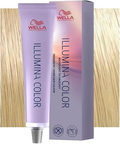 Wella Illumina Color 10/38 Lightest Gold Pearl Blonde Permanent Hair Color