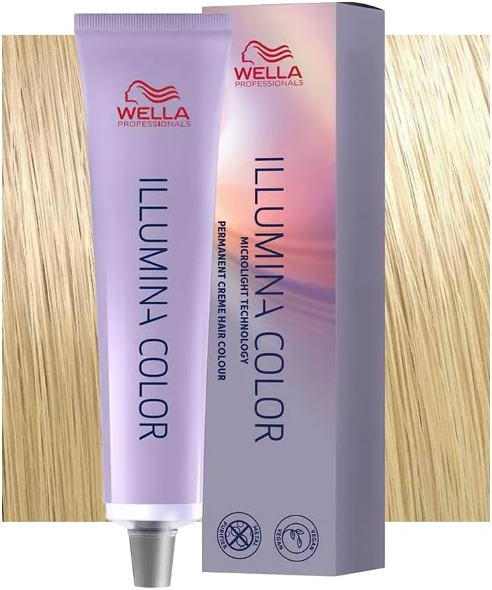Wella Illumina Color 10/38 Lightest Gold Pearl Blonde Permanent Hair Color