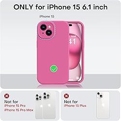 Vooii Compatible with iPhone 15 Case, Upgrade