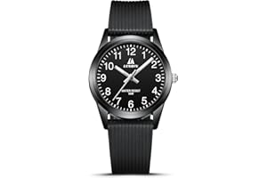 LN LENQIN Kids Analog Watches for Boys Girls Kids Watches with Soft Band Learning Time Waterproof Children's Watch Easy to Read for Ages 4-12 Childrens Gift