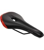 Amazon.com : Ergon Men's Sm Pro Bicycle Saddle, Black-Red, S/M