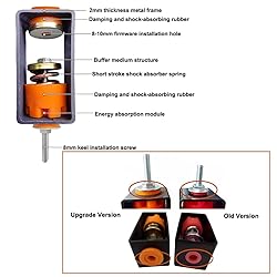 Top Mount Spring Damping Shock Absorber, Ceiling