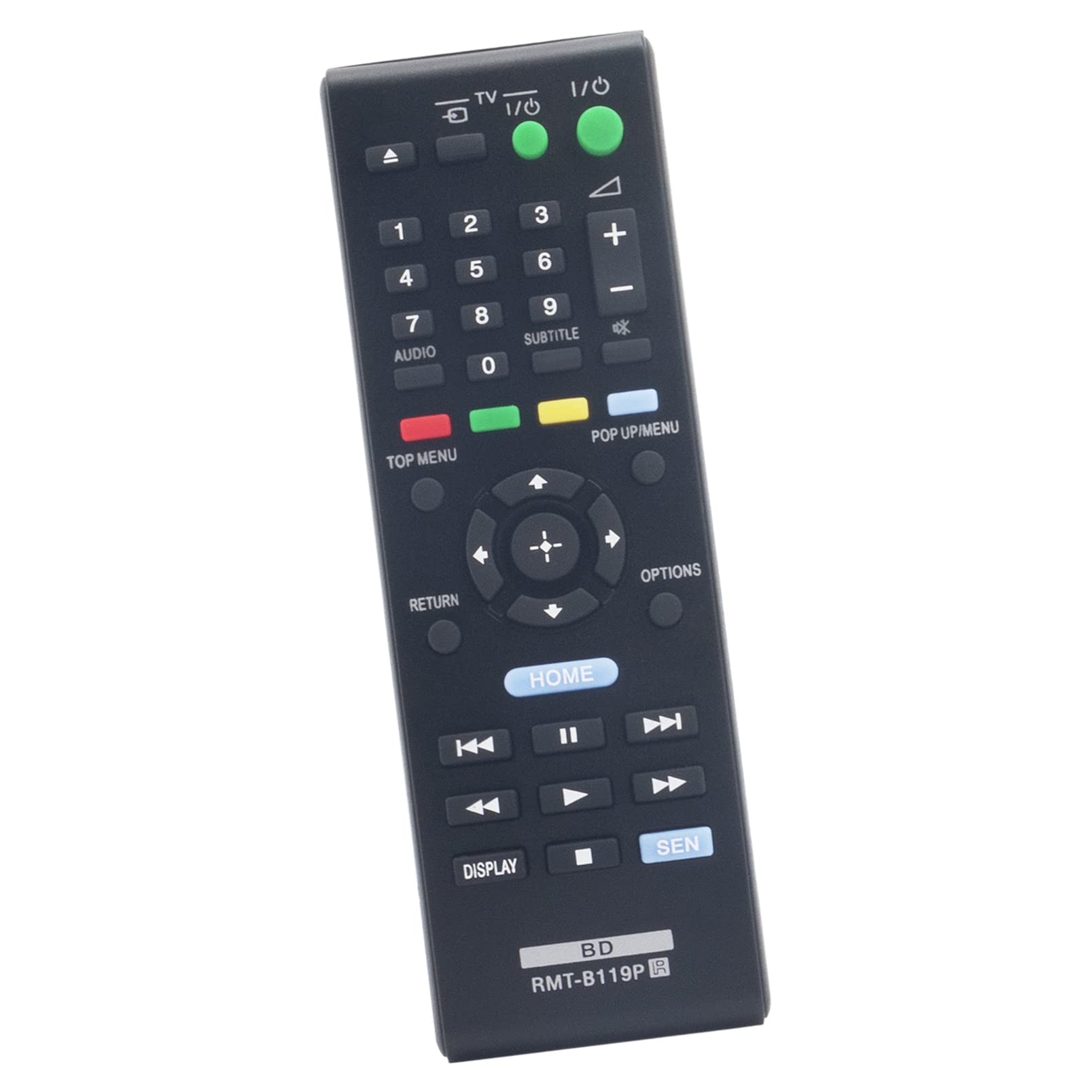 ALLIMITY RMT B119P Replace Remote Control fit for Sony Blu-ray Disc Player BDP-S1100 BDP-S4100B BDP-S1100B BDP-S5100 BDP-S4100 BDP-S390B BDP-S490 BDP-S3100 BDP-S390 BDP-S590
