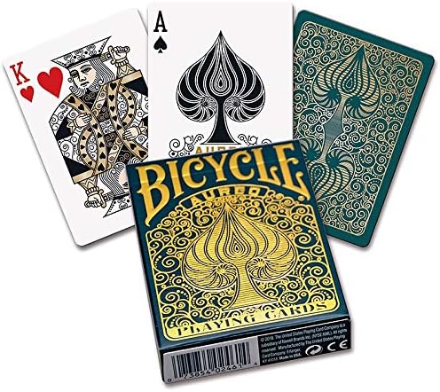 TavoloverdePlaying cards Bicycle - Aureo