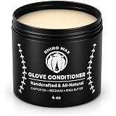Rhino Wax Baseball Glove Conditioner for Leather - Break in, Protect &amp; Care | Conditions, protects and helps restore dry baseball gloves while preserving softness, flexibility and long-term performance.