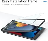 Gerutek iPad 10.2 9th/8th/7th Gen Tempered Glass 9H with Installation Frame view 4