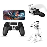 NBCP Magnetic Phone Mount for PS4 DualShock 4 Controller, Controller Phone Holder, MagSafe Compatible Mobile Gaming Clip for iPhone &amp; Android