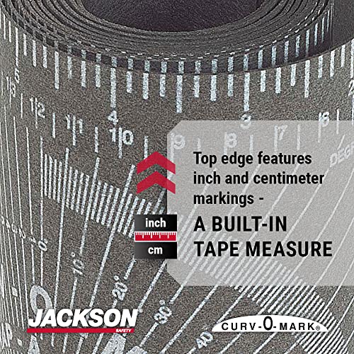 Jackson Safety Pipe Measure Tool Wrap Around Tape, Flex Angle Measuring
