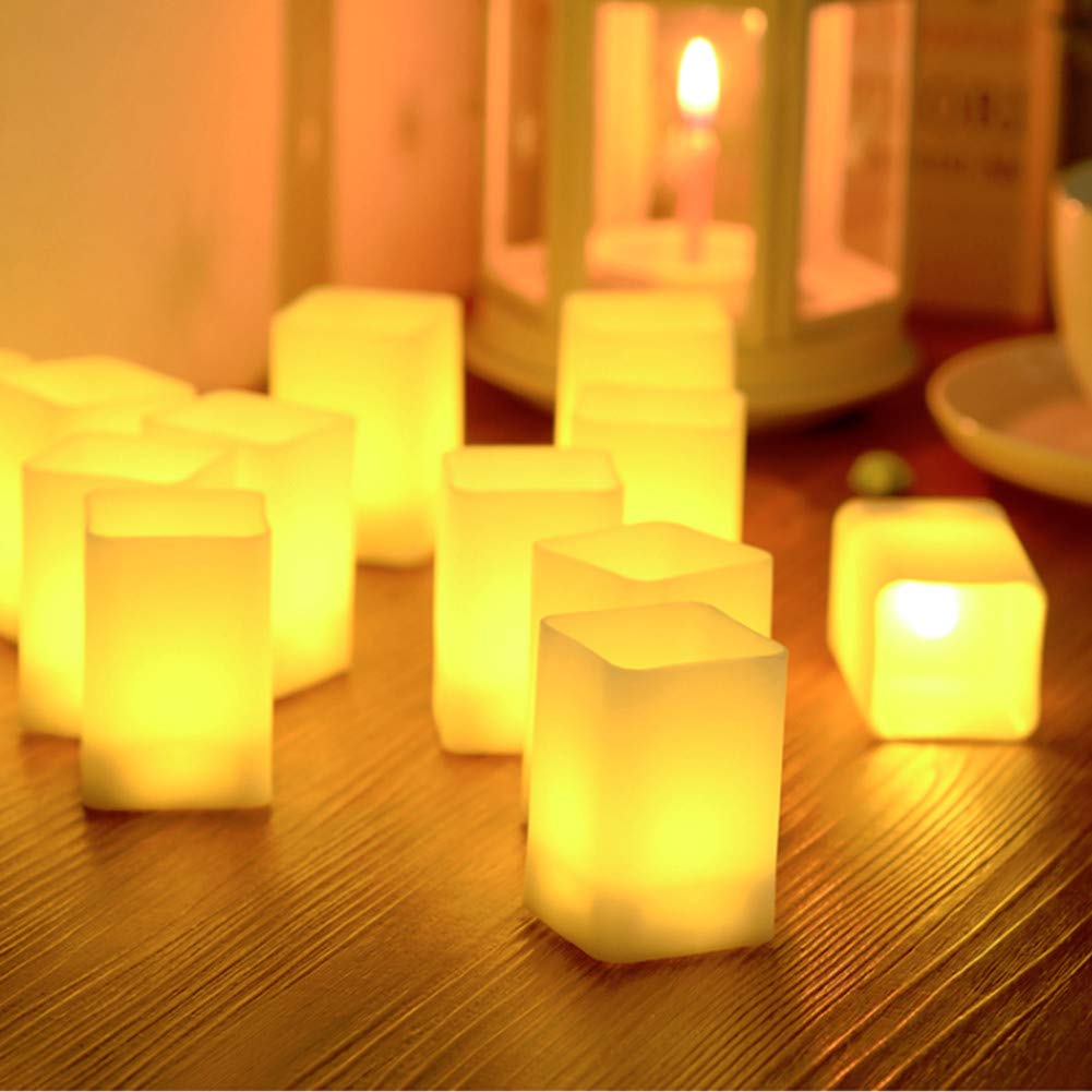 PChero Candlelight, LED Light, Bookshelf, Bath, LED Candlelight, Torchiere Lighting, Flickering Flame, Electric Candle, Yoga Candle Light, Valentine's Day, Wedding, Cultural Festival, Haunted House,