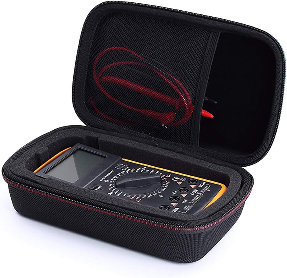 Oriolus Multimeter Case for Fluke 117 115 116 114 87-V 15b+ 101 17B+ 101 Digital Multimeter (Black)