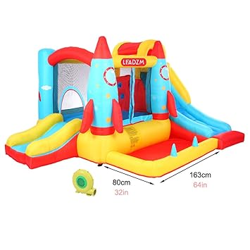 jump and double slide bouncer