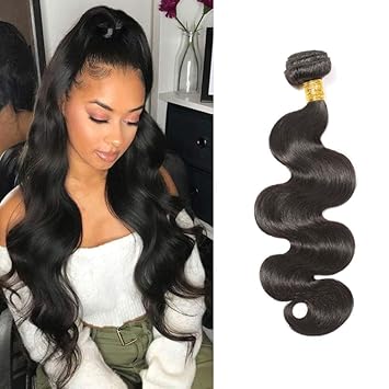 Amazon Com 9a Unprocessed Brazilian Body Wave Hair Weave 24 Inch