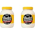 Dukes Mayonnaise 30 oz, Jar Smooth & Creamy (2 pack)