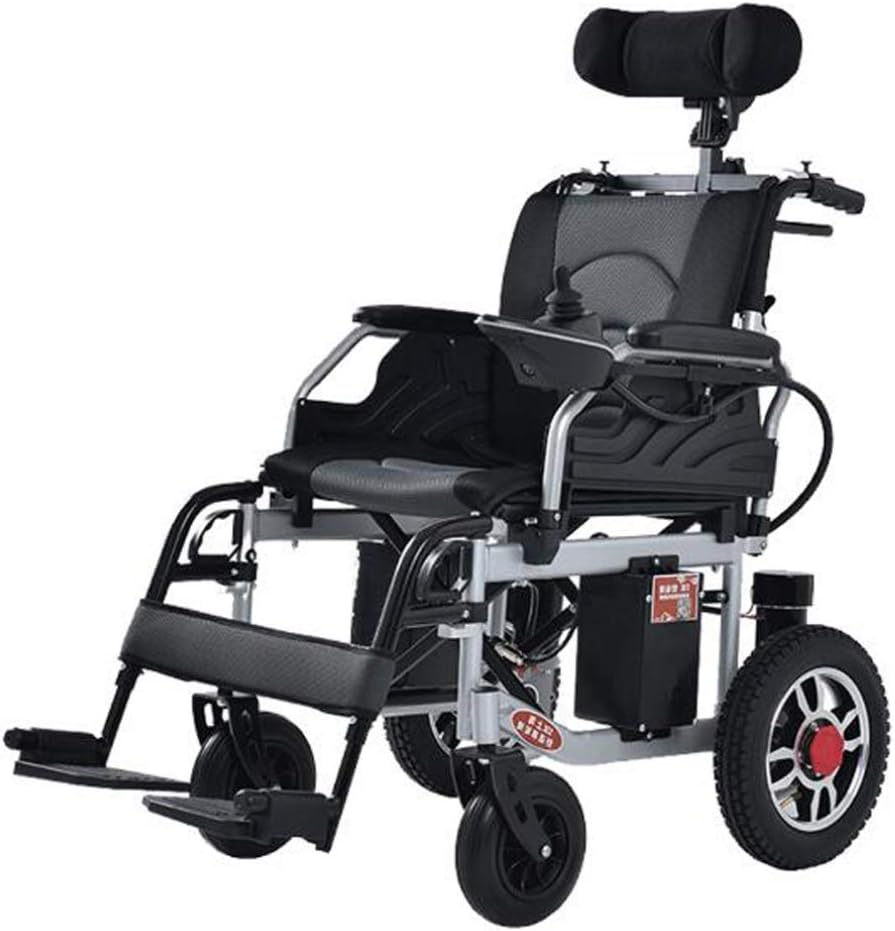 Heavy Duty Electric Wheelchair With Headrest,foldable And