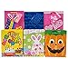12pc Gift Bags Set Birthday Valentines Easter Halloween Bulk Small Lot Handles
