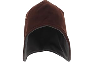 HONITANO Warm Fleece Sleeping Cap for Seniors Elderly Hair Bonnet for Curly Hair Cold Weather