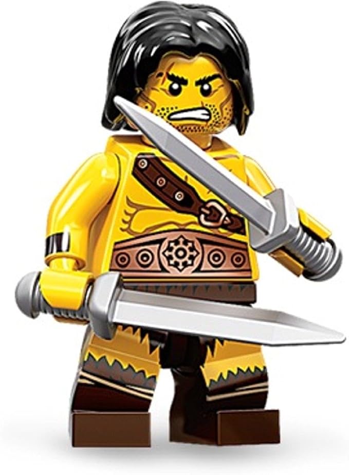LEGO Minifigures Series 11 Barbarian Mini Figure Amazon.co.uk Toys