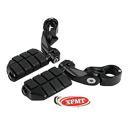 XFMT 1.25" 1 1/4" Black Adjustable Highway Foot
