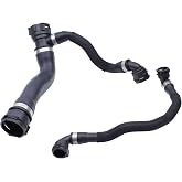 MOTOKU Radiator Coolant Hose Upper and Lower | for BMW X5 3.0 2011-2018, X6 3.0 2008-2019