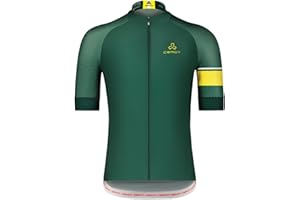 CEROTIPOLAR Snug Fit Men AirCool Cycling Jersey Bike Shirts UPF50+,PRO Dry Fit Light Weight Fabric