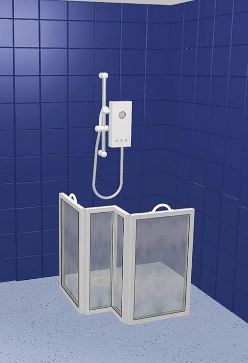 NRS Healthcare Portable CS4 Shower Screen (Eligible for VAT relief in