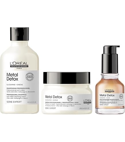 L'OREAL l DX シャンプー &マスク セット Amazon.com: L'Oréal Professionnel Paris Metal Detox Set – 10.1 Fl