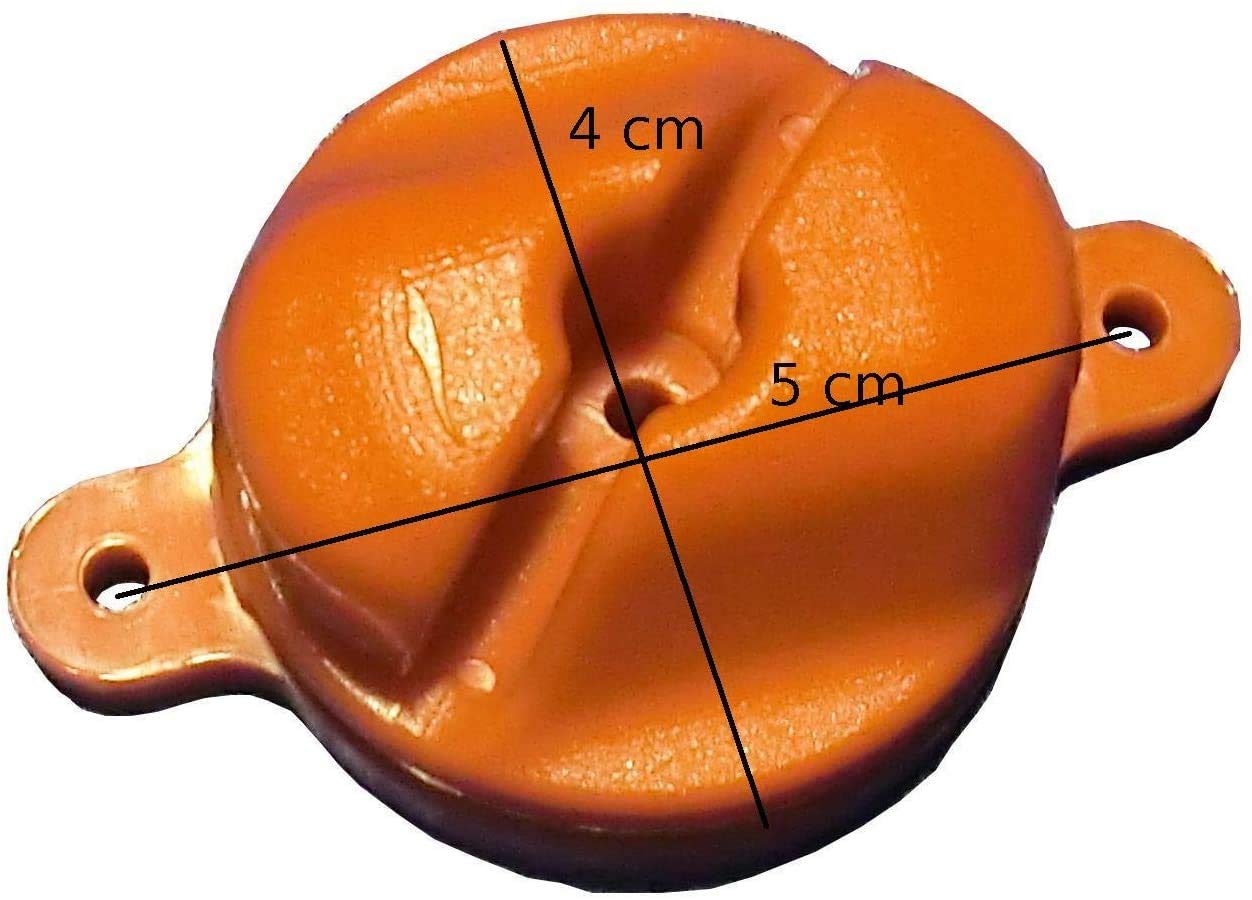 Pack of Universal Anti-Injury Net Support Hooks For Futsal and Handball Goals 18 units for one goal