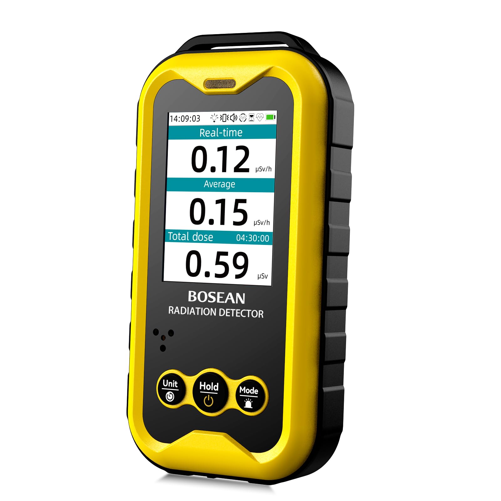 Geiger Counter Radiation Detector Nuclear Radiation Meter with PC Software Beta Gamma X-ray Rechargeable Radiation Meter Radioactive Monitor Tester