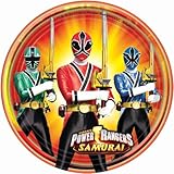 Power Rangers Samurai Dessert Plates Party Accessory, Health Care Stuffs