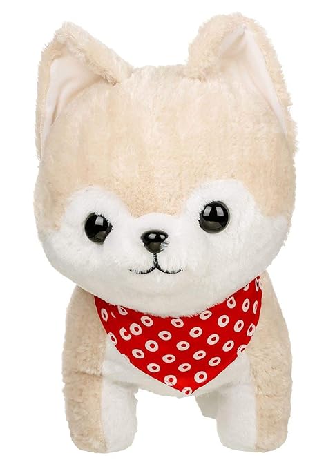 Amazoncom Amuse 20 Cream Shiba Inu Plush Stuffed Animal