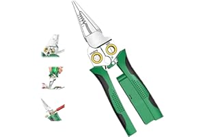 8 in 1 Wire Stripper with Voltage Tester, Pinzas De Electricidad, Multi-Function Electric Wire Stripping Tool for Cutting and