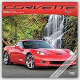 Corvette 2016 Square 12x12 (ST-Silver Foil) by Browntrout Publishers (2015-07-15) by